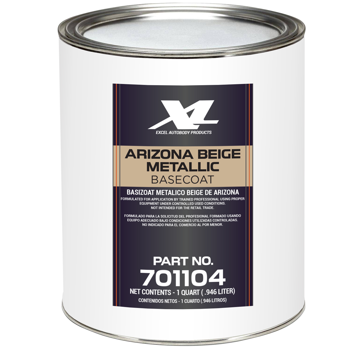 Excel Auto Body Products ARIZONA BEIGE MET.B/C QT.