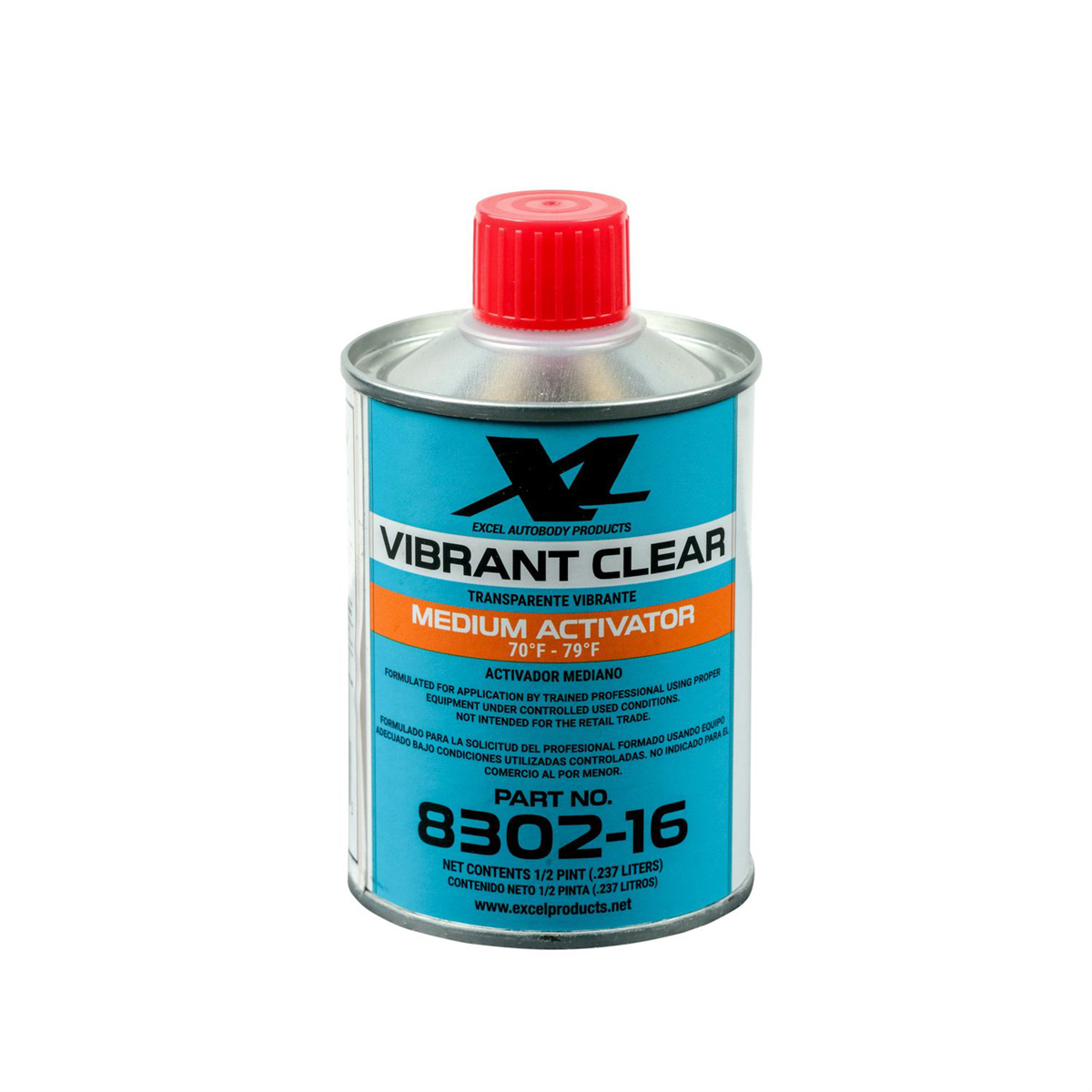 Excel Auto Body Products MEDIUM ACTIVATOR FOR VIBRANT CLEAR