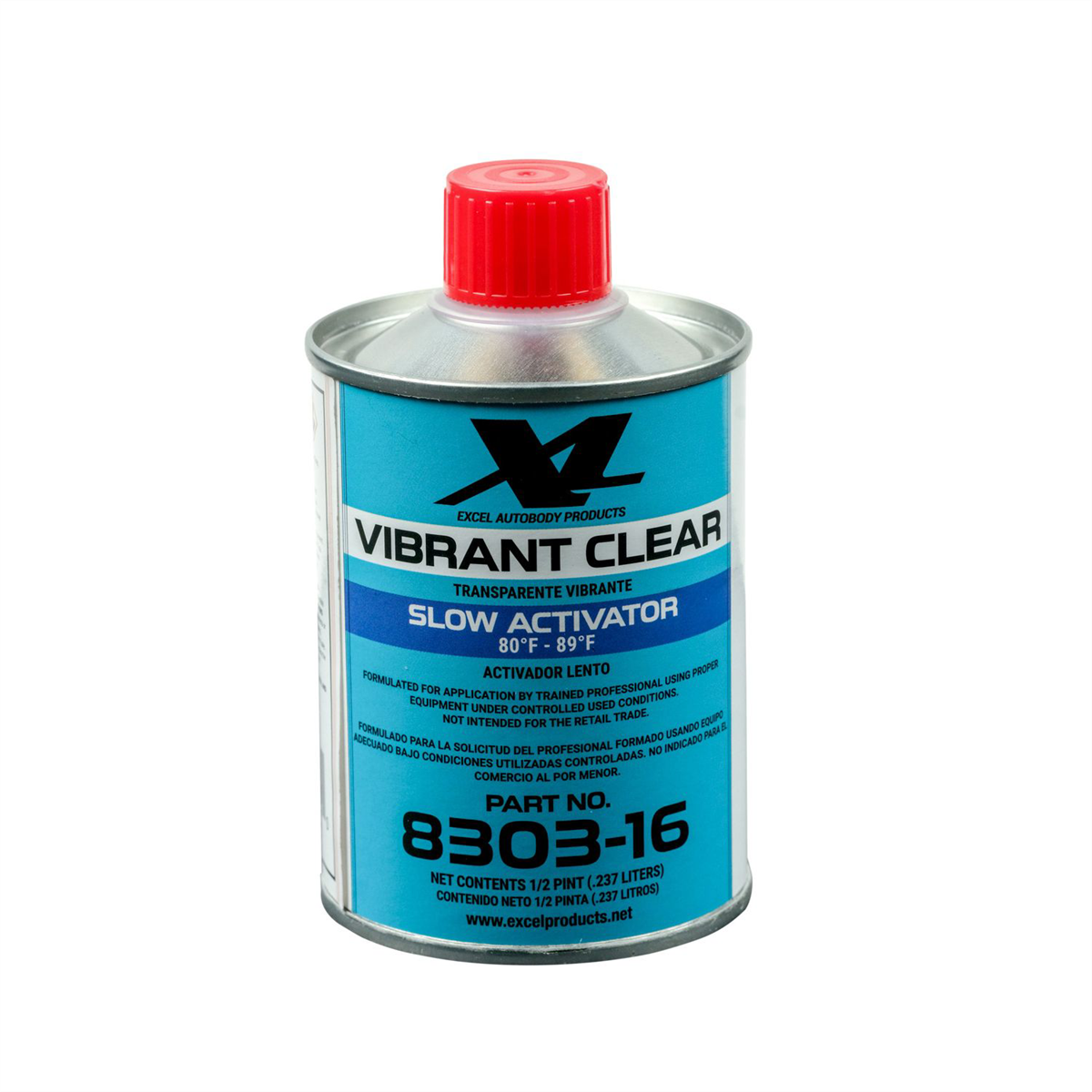Excel Auto Body Products SLOW ACTIVATOR FOR VIBRANT CLEAR