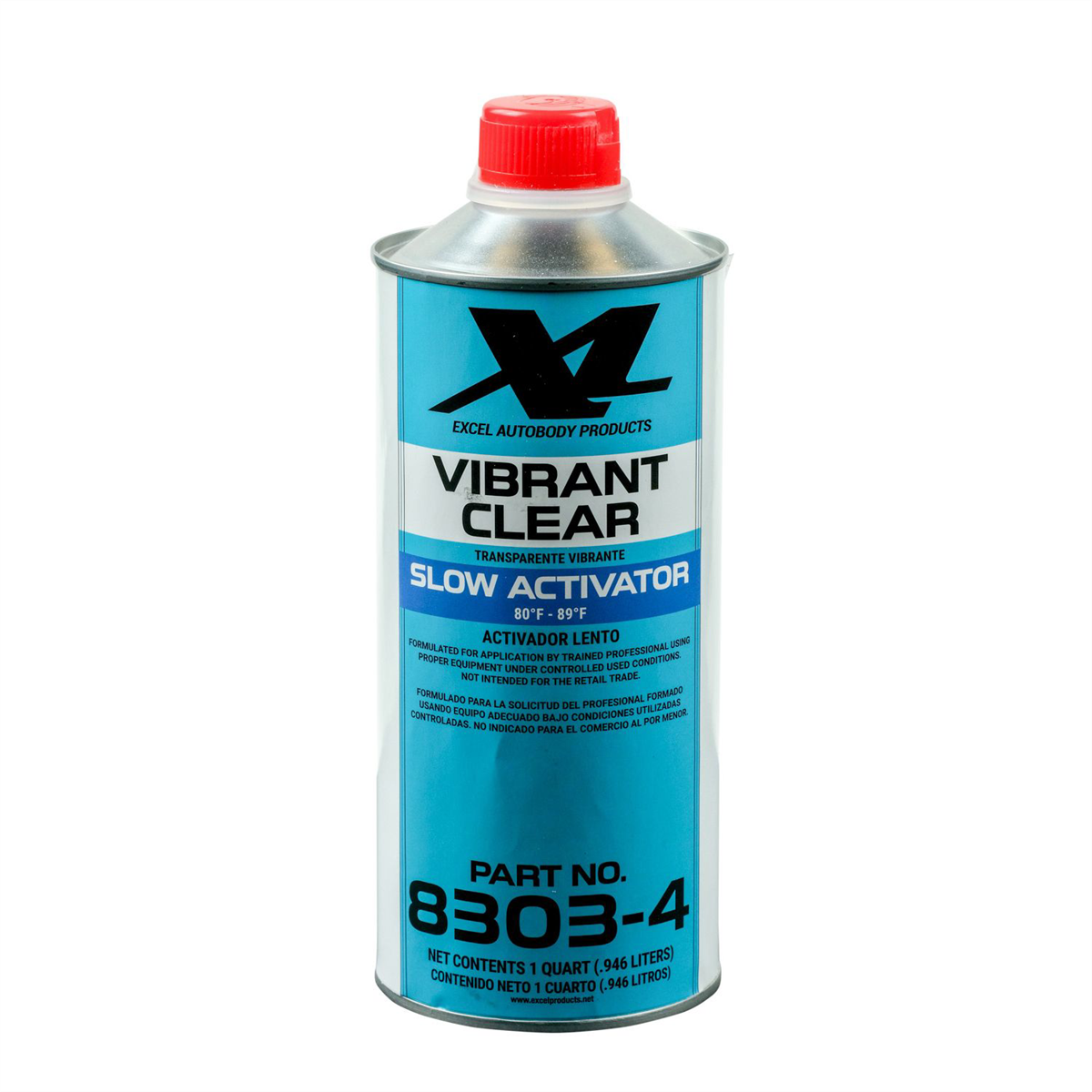 Excel Auto Body Products SLOW ACTIVATOR FOR VIBRANT CLEAR