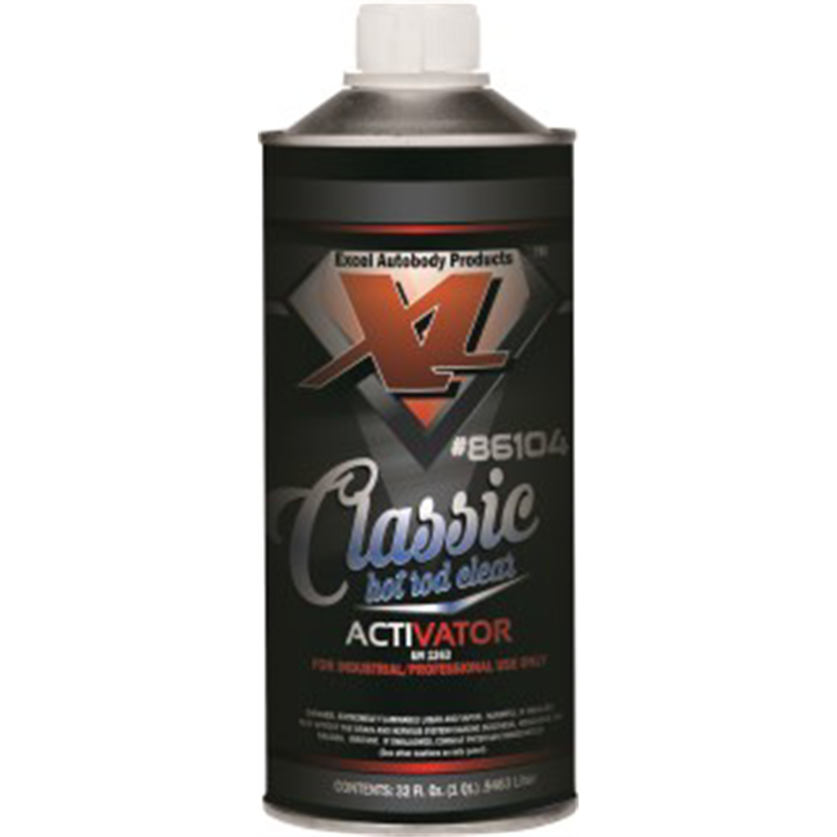 Excel Auto Body Products MATTE CLRCOAT ACTIV QT