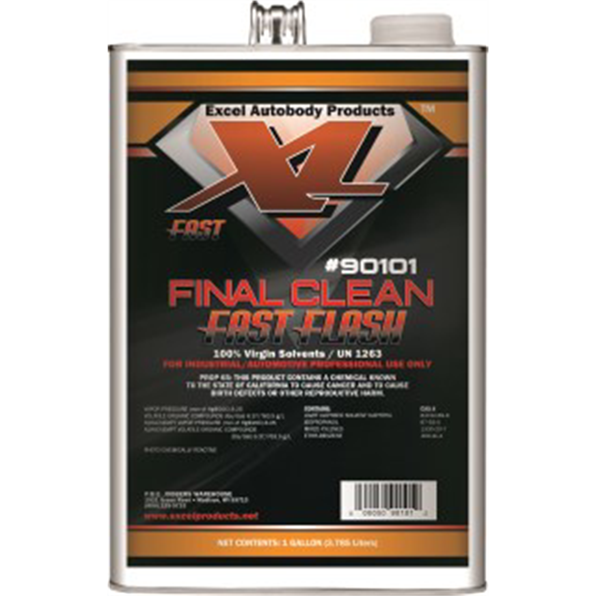 Excel Auto Body Products FINAL CLEAN FAST FLASH GA